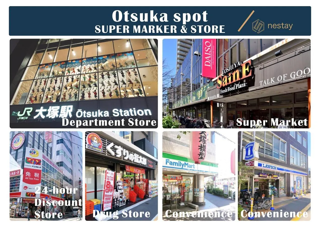 Apartment Nestay Inn Tokyo Otsuka 101
